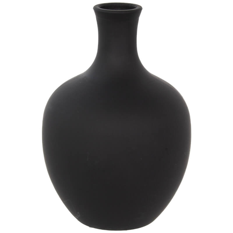 Home Decor. Sanctuary. Matt Black Bud Vases